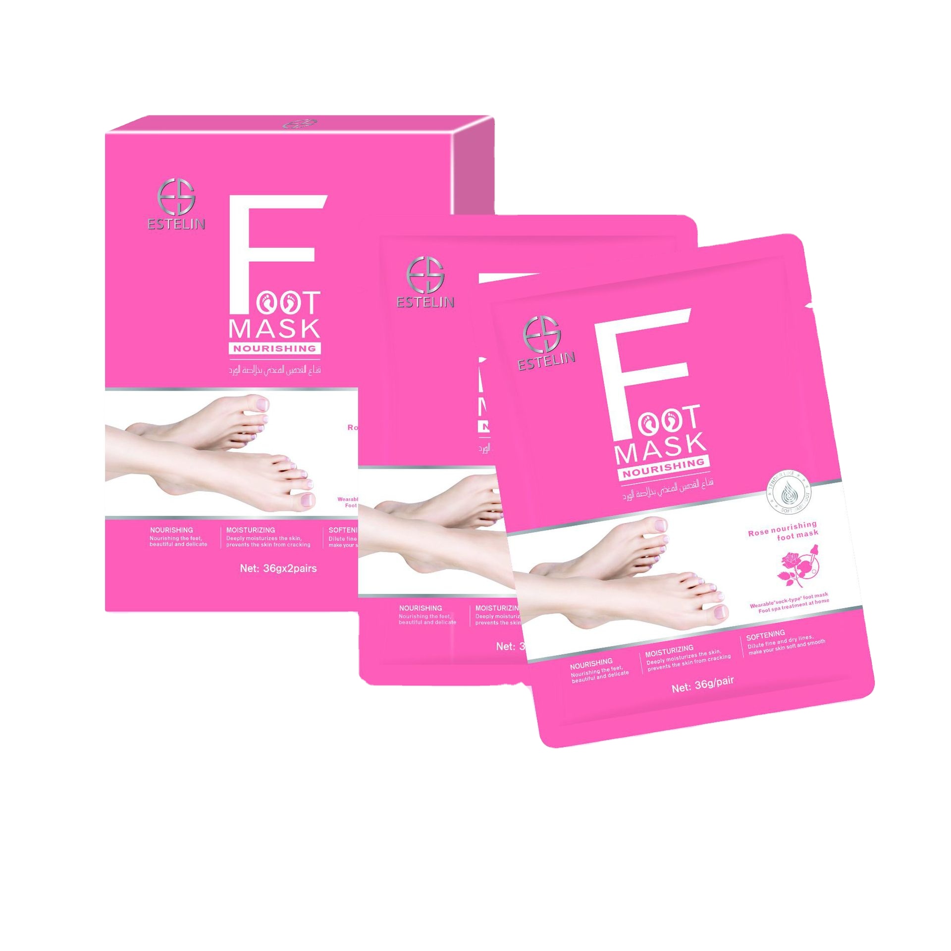 Special offer vc ingredient soft and smooth improve dead skin dry exfoliating foot mask