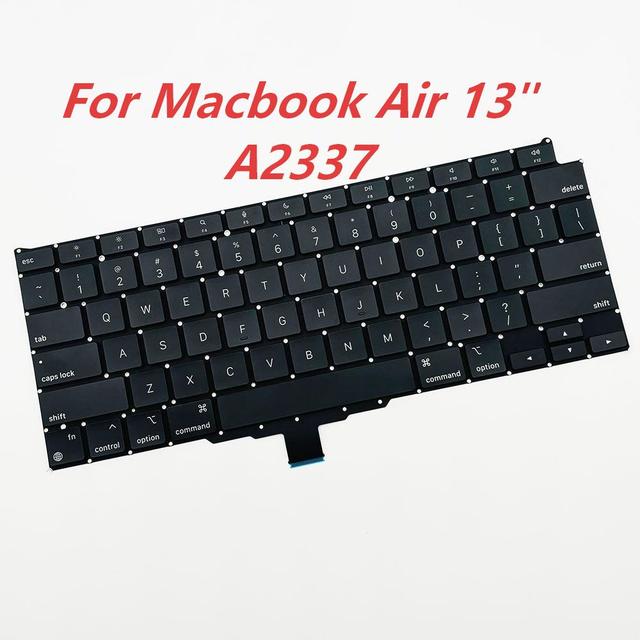 New MacBook Pro 13" A2289 Laptop Keyboard Replacement Plastic US Keyboard Layout 2020 Year