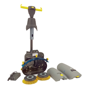 Mini autolaveuse à double brosse FS-007 36V 430mm autotractée à batterie pour hôtels, restaurants et bureaux - Product Image 2