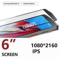 Escáner de Códigos de Barras Android MEFERI 2026 ME61, PDA Resistente con Android 13, 4G, Wi-Fi, RFID, Escáner de Inventario 1D2D/QR