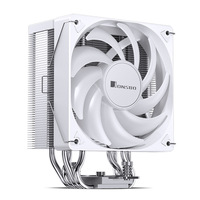 Refroidisseur de processeur à roulement fluide JONSBO CR-1000 EVO, ventilateur de PC de bureau, refroidissement par air, silencieux, en boîte