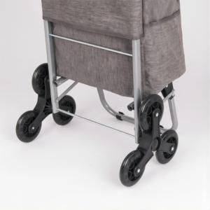Chariot de courses pliable <span class=keywords><strong>grande</strong></span> capacité avec 6 roues pour monter les escaliers - Product Image 6