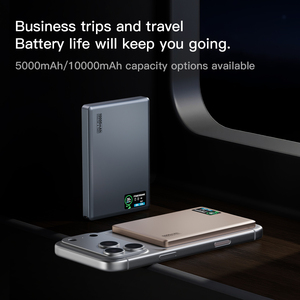 <span class=keywords><strong>Batterie</strong></span> <span class=keywords><strong>externe</strong></span> magnétique sans fil à charge rapide PD 15W 20W 5000mAh 10000mAh Mini portable pour téléphone - Product Image 6