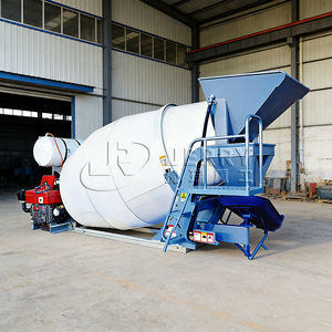 Durable 4m3 Concrete <strong>Mixer</strong> Tank Diesel Portable Small <strong>Cement</strong> <strong>Mixer</strong> for Sites - Product Image 5