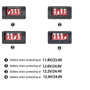 Smart 4 réglages Protection basse tension 5V Parking Guard Chargeur Adaptateur Type-C 3 Lead ACC Hardwire Kit Dash Cam - Product Image 4