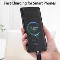 Portable USB 4 Type-C Charge Rapide Date Câble Court FPC Thunderbolt 3 PD 100W 40Gbps 8K 60Hz Date Câble pour IPhone 17 pro max