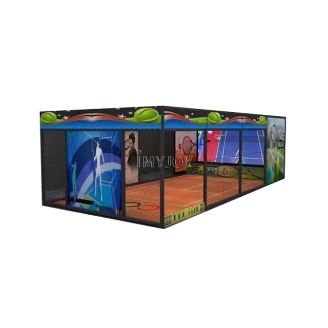 Simulated Golf Interactive Indoor Amusement Equipment for Adventure Parks & Playhouses
