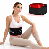 Fabrikpreis OEM/ODM LED Infrarot-Lichttherapiegürtel für Hunde mit Rotlicht 660nm & 850nm Körperanwendung Vibrationsmassage