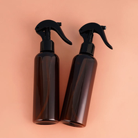 Bouteille de paille avec pompe à gâchette, flacon pulvérisateur noir et blanc de 30ml, 60ml, 100ml, 250ml, 300ml, 500ml