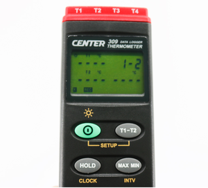 Termómetro Digital Portátil CENTER-309 (Tipo K/Cuatro Canales/Registrador de Datos/Interfaz para PC) CENTER309, <span class=keywords><strong>Precio</strong></span> de Fábrica - Product Image 4