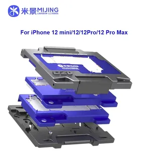 Testeur de carte mère Mijing pour iPhone <span class=keywords><strong>X</strong></span>/XS/<span class=keywords><strong>11</strong></span>/12/13/14/15/16 <span class=keywords><strong>Pro</strong></span> Max, support de test pour séparation de la carte logique et du châssis intermédiaire - Product Image 4