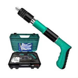 Mini Pistola de Clavos Manual, Herramienta para Techos, Instalación de Agua y Electricidad, Pistola de Grapas Doméstica, Soporte Automático para Eliminar Residuos - Product Image 1