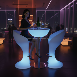Leuchtmobel Hocker Barstuhl Nouveau Design Alies <span class=keywords><strong>Barhocker</strong></span> Chaise de Bar LED (Bs100) - Product Image 1