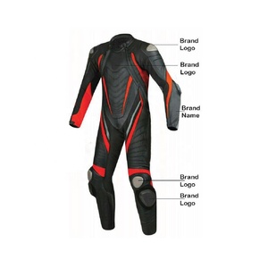 Ropa deportiva OEM de alta calidad para todas las estaciones, traje de moto de cuero para carreras de motos XL hecho a medida con logotipo - Product Image 1