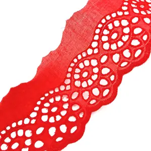 Reasonable Price Embroidery Laces Tulle Lace Fabric High-End Embroidery Dry Lace Fabric Cotton