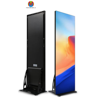 Portable numérique affiche support de sol LED affichage intérieur extérieur publicité couleur COB GOB P2 P2.5 P1.86 P3 miroir LED écran