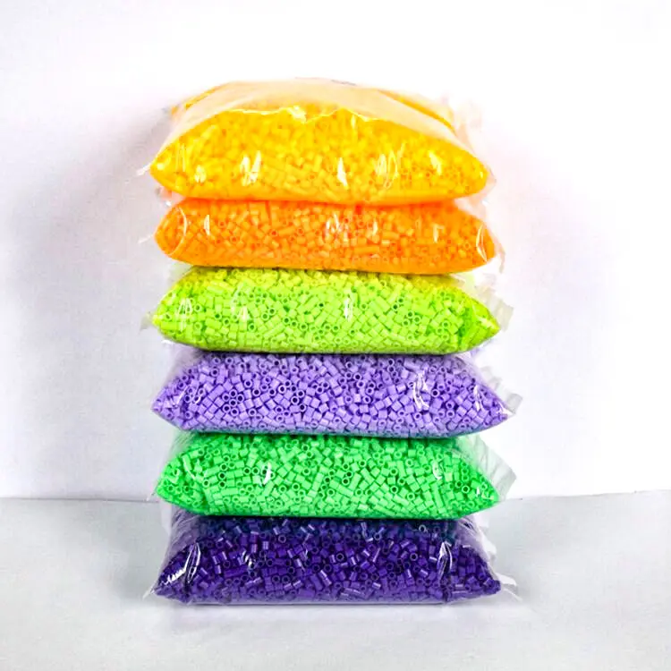 2022 новые детские игрушки ручной работы 5 мм Предохранитель Hama Beads Perler пластиковые 57 цветов Гладильные бусины оптом