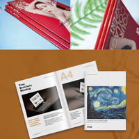 Album numérique professionnel de haute qualité pour ongles, couverture souple, couleur personnalisée, écologique, impression sur mesure OEM
