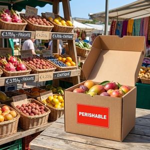Étiquettes d'avertissement de péremption, 500 pièces, autocollants en vinyle imperméables, autocollants adhésifs pour emballage alimentaire, étiquettes résistantes à la déchirure - Product Image 6