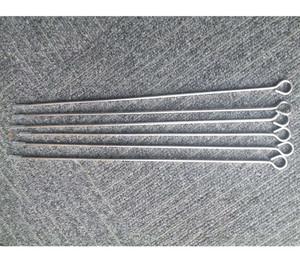 430 Thép Không Gỉ Hàn Quốc Phong Cách Xiên 6Pcs BBQ Kim Loại Xiên Cho Rau Tôm Gà Thịt Bò Thịt Lợn - Product Image 4