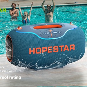 ลำโพง Hopestar A80 รุ่นดั้งเดิม ระบบเสียงระดับมืออาชีพสำหรับใช้งานกลางแจ้ง กันน้ำ พกพาสะดวก พร้อมไมโครโฟน - Product Image 4
