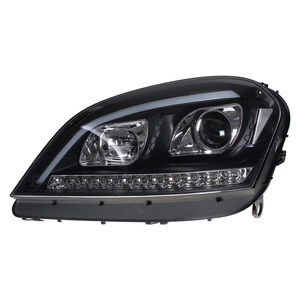 Phares LED complets pour <span class=keywords><strong>Mercedes</strong></span> <span class=keywords><strong>Benz</strong></span> <span class=keywords><strong>W164</strong></span> ML280 ML320 ML350 ML500 2005-2011, kit de carrosserie modifié avec feux de jour avant - Product Image 5