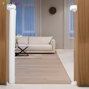 Trending Products 2023 New Arrivals Retractable Baby Safety Gate Clear Baby Gate