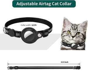 Airtag-Halsband für Katzen mit Schutzhülle für Anti-Verlust-Ortungsgerät und reflektierendem Haustierhalsband für Hunde - Product Image 5