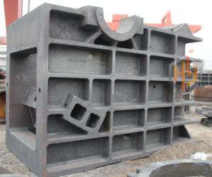 China <strong>Foundry</strong> Customized Precision High Manganese Steel <strong>Casting</strong> Mining Equipment Part High <strong>Quality</strong> Jaw Crusher Part Housing - Product Image 4