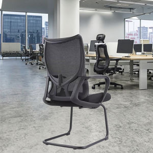 Đen mờ cong khung ghế cố định tay vịn Ergonomic Hỗ trợ thiết kế nhỏ gọn hiện đại - Product Image 5