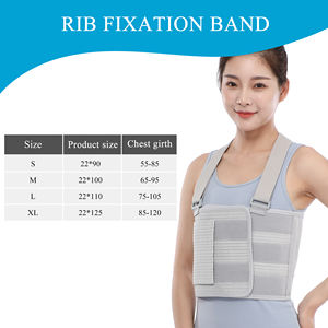 Cinturón de lesiones, abrazadera de pecho para soporte de compresión de costillas, lesiones de esternón, costillas magulladas doloridas, soporte de cintura - Product Image 5