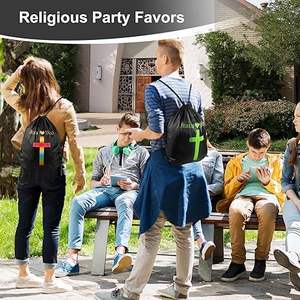 Bolsa Deportiva Promocional con Cordón, Mochila Deportiva con Cordón, Bolsa de Gimnasio con Cierre para la Escuela, Yoga, Deportes, Viajes - Product Image 6