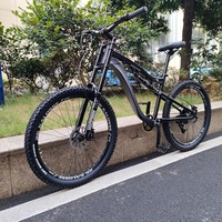 Bicicleta de Montaña de 27.5/26/29 Pulgadas con Frenos de Disco Hidráulicos, 11 Velocidades, Horquilla Delantera de Doble Suspensión, Bicicleta MTB para Adultos, para Actividades al Aire Libre