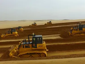 Bulldozer de 17 toneladas di17 shântui, com roda bulldozer eficaz para construção