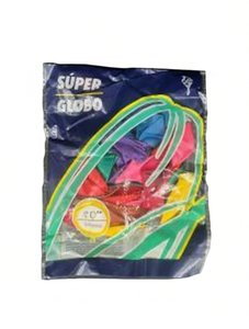 Assortimento di perle Super Globo da 10 pollici, perline in gomma multicolore per artigianato e creazione di gioielli - Product Image 1