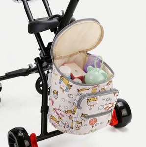 Universal Outdoor <b>Baby</b> <b>Storage</b> Bag Cylinder Stroller Organizer Hanging Bag - Product Image 6