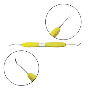 Kit de restauración dental con resina, restauración estética, recortador CT, instrumento de resina, mango de silicona de doble cabezal - Product Image 1