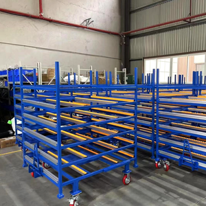 Rotaia di flusso pista a rulli per sistema di tubi magri pista a rulli di scorrimento in alluminio per la catena di montaggio del magazzino - Product Image 5