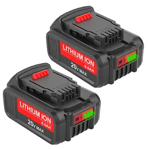 for Black and Decker 20V 6.0Ah Battery Replacement | Lbxr20 LB2X4020 Lithium Battery 4 Pack