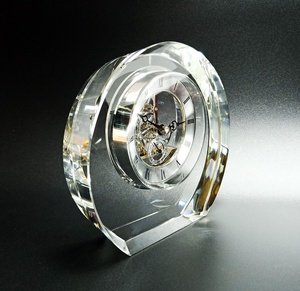 Bán buôn nghệ thuật K9 pha lê kính bảng Đồng hồ 3D Laser khắc <span class=keywords><strong>Cube</strong></span> cá nhân tùy chỉnh cho đám cưới văn phòng Quà Tặng - Product Image 2