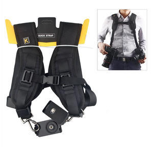 Arnés Doble para Cámara K&F Concept, de Nailon, Estilo Profesional, Accesorios de Fotografía DSLR - Product Image 1