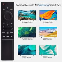 Control Remoto de Voz para TV RM-G2500 V1 de Alta Calidad OEM ODM, Compatible con Todos los Televisores Inteligentes Samsung Serie TU8000/RU9000, Serie Crystal UHD