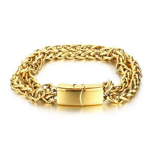 Мужской браслет-цепочка из нержавеющей стали - Product Image 6
