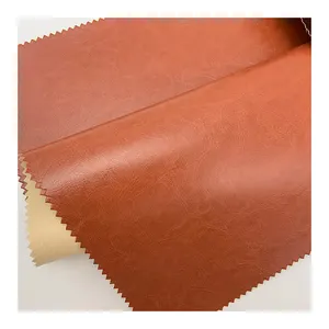 新到货pu皮革材料双色表面Pu皮革面料用于首饰盒
