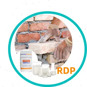 กาวกระเบื้องผงโพลีเมอร์กระจายตัวได้สีขาวตัวอ่อน RDP