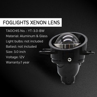 TAOCHIS Voiture lumière 3.0 pouces phares bi-xénon brouillard lampe projecteur lentille Pour BMW F21 3D F20 5D F22 2D ACTIVE TOURER F45 GRAN TOURER