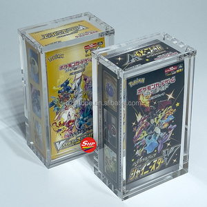 SHP Envoyer des Marchandises Rapide Acrylique Japonais <span class=keywords><strong>Pokemon</strong></span> <span class=keywords><strong>Booster</strong></span> Boîte Shining <span class=keywords><strong>V</strong></span> & TagTeam All <span class=keywords><strong>Star</strong></span> <span class=keywords><strong>Booster</strong></span> Boîte Forte Magnétique Affichage Boîte - Product Image 2