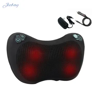 Thông minh điện massage gối cho vai và cổ Ergonomic cổ eo massage tựa lưng cho ghế xe cho khách sạn sử dụng