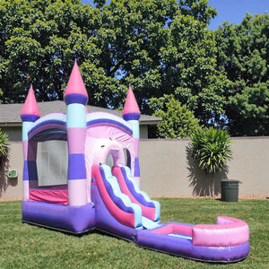 Maison gonflable commerciale de rebond de garçons de videur avec la glissière pour sauter et faire la fête - Product Image 6