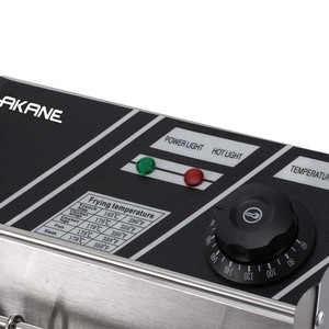 AKANE A.85220 Friteuse 2500W 6L Freidora en acier inoxydable Conception sectionnelle de contrôle de température de grande capacité - Product Image 2